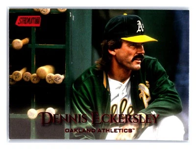 Dennis Eckersley 2019 Stadium Club Red Foil #174 Oakland Athletics - Image 1 of 2