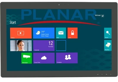 Planar/Lenovo 24" Touch All In One PC, 8th Gen Intel Core i5 / 16GB RAM / 256GB - Image 1 of 3