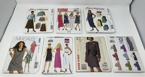 Paket mit 7 Schnittmustern Simplicity, Butterick, McCalls Damenbekleidung " - Bild 1 von 2