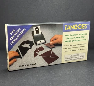 Juego de rompecabezas chino antiguo Tangram con estuche de viaje TANGOES de colección NUEVO SELLADO - Imagen 1 de 3
