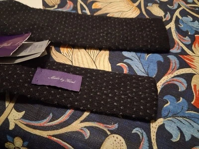 novas TAGS EM TODAS AS GRAVATAS DE ETIQUETA ROXA DE CASHMERE RALPH LAUREN FEITAS NA ITÁLIA - Imagem 1 de 4