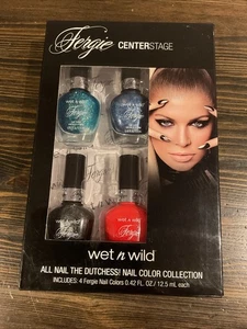 Fergie Center stage wet and wild 4 Polish Gift Set - Picture 1 of 8