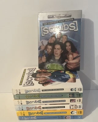Scrubs Seasons 1-7 TV Series Comedy DVDs Seasons 1 2 3 4 5 6 & 7 Region 4 - image 1 of 4