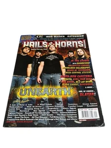 Hails & Horns Magazine #2 Iron Maiden, A.F.I. Atreyu, Bronx, Slayer 2006 - Picture 1 of 5