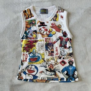 Doraemon Tanktop Women's Size Small Out Of Time Work Blue Label Vintage Rare - Imagen 1 de 5