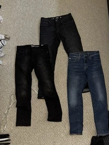 Men’s Denim Jeans Bundle – Slim Fit Mix (3 Pairs) - Picture 1 of 2