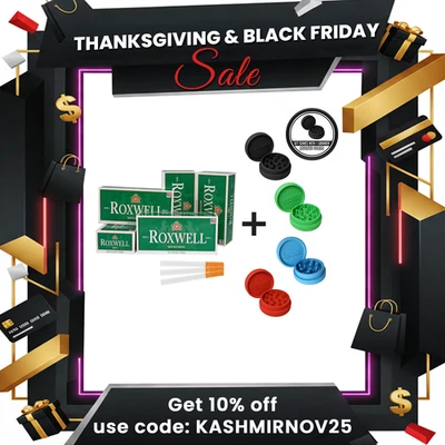 Tubos de cigarrillo Roxwell verde mentol 100 mm tamaño RYO tubos de filtro paquete de 5-200 quilates Foto 1 de 4