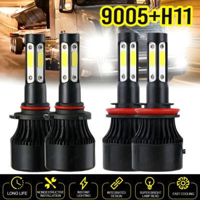 Светодиодные лампы для фар Volvo VN VNL VNM Truck 630 670 730 780 2004-2015 - Изображение 1 из 4