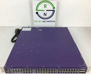 Extreme Networks 16704 X460-G2-48p-10GE4 Edge, 16713 VIM-2SS, 1X 10941 PS - Picture 1 of 8