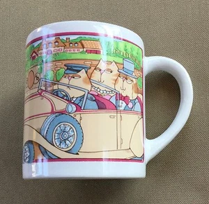 Vintage Classy Cats Tasse 1984 Applause "Be It Ever So Humble" - Bild 1 von 4