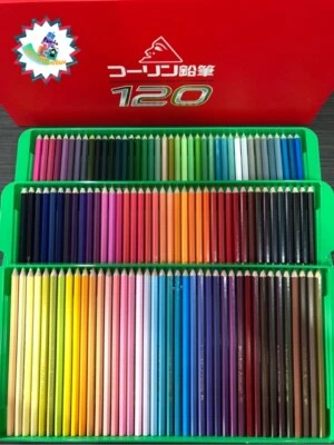 Colleen 120 Colored Pencil Japan Premium Gift Kids Children Art Painting Drawing - Image 1 of 4