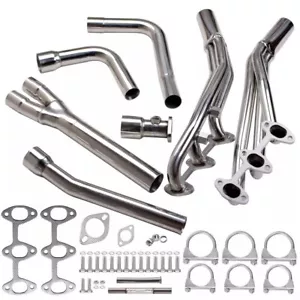Manifold Headers Stainless for 1988-1995 Toyota 4Runner Pickup Truck 3.0L V6 - Picture 1 of 11