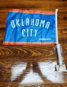 NBA OKC Thunder Basketball Vehicle Flag - Picture 1 of 8