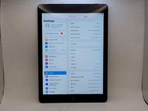 Apple iPad 5th Gen - 32GB - Wi-Fi+Cellular -Space Gray (MP1M2LL/A) - Picture 1 of 7