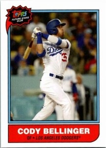 2020 Topps Future Stars Club April Baseball Card #2 Cody Bellinger Dodgers 