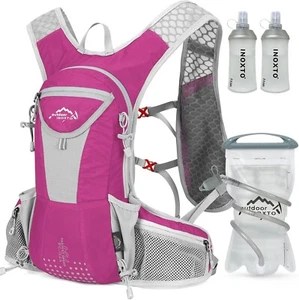 Hydration Pack Backpack, Lightweight Water Backpack with 2L Leakproof Bladder - Picture 1 of 42