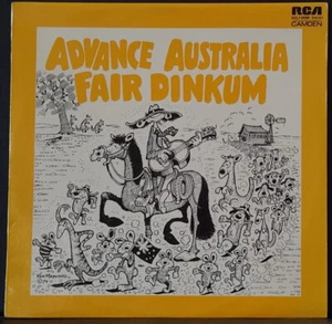 JOHN ASHE - ADVANCE AUSTRALIA FAIR DINKUM 1974 RCA VCL1-0028 ORIGINAL VINYL LP - Bild 1 von 3