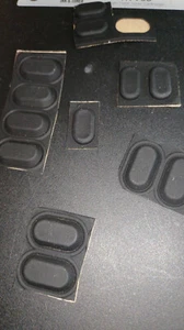 {Dell} Latitude D610/Precision M20 LCD Bezel Rubber Screw Covers {C4704} - Bild 1 von 3