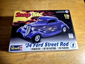 2011 REVELL Snap Tite Model '34 FORD STREET ROD Kit #85-1943 - Picture 1 of 2