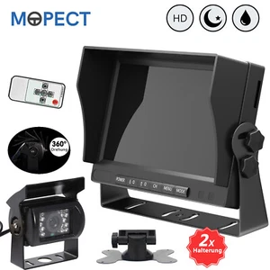 MOPECT Distanzlininen Rückfahrkamera Mit Farb TFT Monitor 7 Zoll LKW Auto KFZ RV - Bild 1 von 12