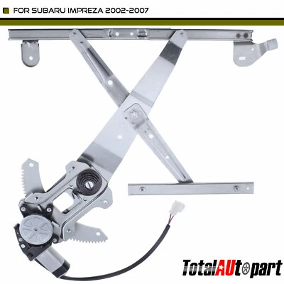 Power Window Regulator with Motor for Subaru Impreza Wagon 2002-2007 Front Left - Изображение 1 из 4