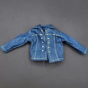CHAQUETA VAQUERA MEGO AZUL OSCURO PARA FIGURA 8" 1:9 NUEVA - Imagen 1 de 2
