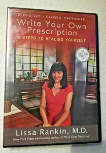 Write Your Own Prescription 6 Steps to Healing Yourself DVD w/ Lissa Rankin NIP - Picture 1 of 3