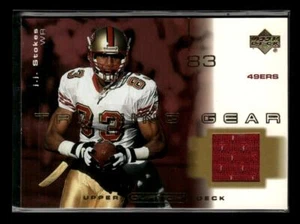 2001 Upper Deck Ovation #T-JJ J.J. Stokes Training Gear - Picture 1 of 2