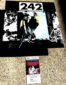 FRONT 242 SIGNED Official Version Vinyl JSA COA - Picture 1 of 5