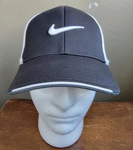 Gorra ajustada de malla Nike Golf Vr One Tour Flexfit negra S/M 360756-010 2009 rara - Imagen 1 de 13