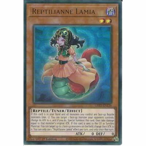 Reptilianne Lamia GFP2-EN116 1st Edition Ultra Rare YuGiOh Trading Card Game TCG - Imagen 1 de 3
