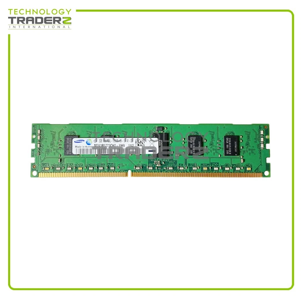 LOTTO DI 10 M393B5773CH0-YH9 Samsung 2GB PC3-10600 DDR3-1333MHz ECC 1Rx8 Memoria - Immagine 1 di 1