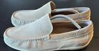 ECCO Men's Driving Loafers Shoes Size EU 44 US 10-10.5 Suede Tan