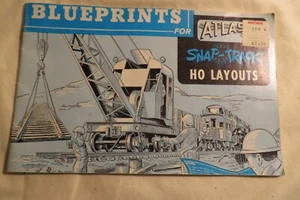 1982 ATLAS BLUEPRINT PER SNAP-TRACK SCALA HO CALIBRO LAYOUT LIBRETTO 30 PAGINE - Foto 1 di 1