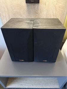 Pair of Polk Audio R15 Bookshelf Speakers - Black - Picture 1 of 9