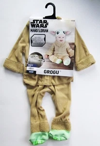 Star Wars GROGU Baby Yoda Halloween Costume Infant 12-18 Months Jazwares NEW NWT - Picture 1 of 3