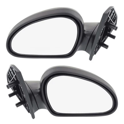 Par de espejos retrovisores laterales conductor y pasajero para Mercury Tracer 1997-1999 - negros Foto 1 de 4