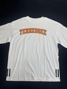 Tennessee Volunteers Adidas White T-Shirt Power T Men’s Size Large - Picture 1 of 5