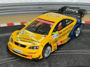 1248- Scalextric TecniToys OPEL ASTRA V8 Coupé #7 Reuter Vodafone DTM ADAC slot - Imagen 1 de 3