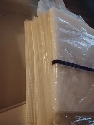 Darice Plastic Canvas  10"X13"-White, 57 Sheets - Image 1 of 3