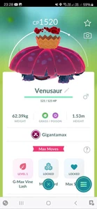 Gigantamax Venusaur  Pokémon Tr@de GO - Picture 1 of 1