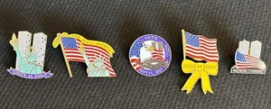 9 11 Remembrance Anstecknadel We Won't Forget 11. September 2001 Towers USA Flagge Lot - Bild 1 von 2