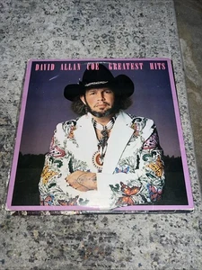 David Allan Coe 1978 Greatest Hits LP Vinyl Record Album Fair To Good - Picture 1 of 7