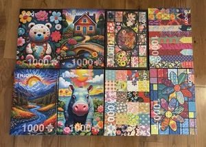 Lote de 8 puzzles Enjoy - ¡COMPLETOS! - Imagen 1 de 10