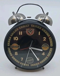 FOSSIL WATCHES GENUINE CLASSICS Table Top Alarm Clock 12hr Display - Picture 1 of 8
