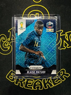 2014 PANINI PRIZM WORLD CUP - BLAISE MATUIDI - BLUE MOJO - #80 - Image 1 of 2