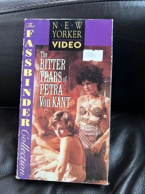 BITTER TEARS OF PETRA VON KANT VHS New Yorker Video FASSBINDER COLLECTION NEW! - Image 1 of 4