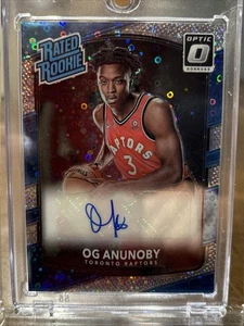 Panini Donruss Optic OG 2017-18 clasificación Anunnoby novato Fast Break disco automático SP - Imagen 1 de 1