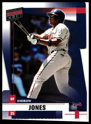 2002 Donruss Fan Club #60 Andruw Jones Die Cuts - Image 1 of 2
