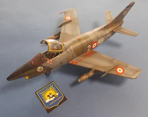 Fiat G.91 R, A.M. -Heller 1/48 - PRO BUILT MODEL - Foto 1 di 11